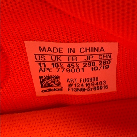 ✅SOLD✅Adidas Dame 6 Sneakers Neon Solar Red 11 - Picture 4 of 4